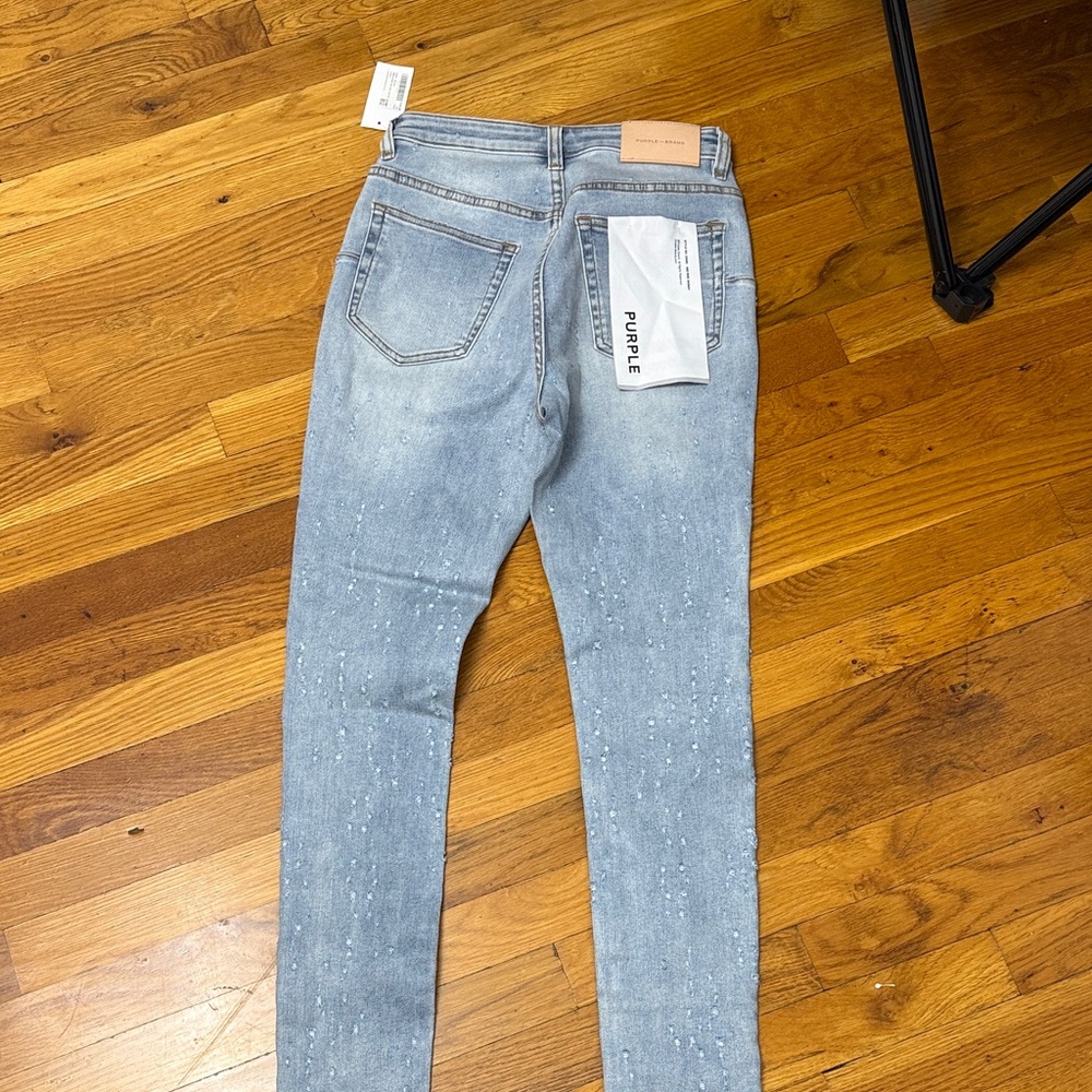 Purple Women's Light Blue Skinny Jeans